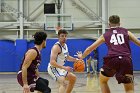 MBBall vs Sprinfgfield  Wheaton College Men’s Basketball vs Springfield College. - Photo By: KEITH NORDSTROM